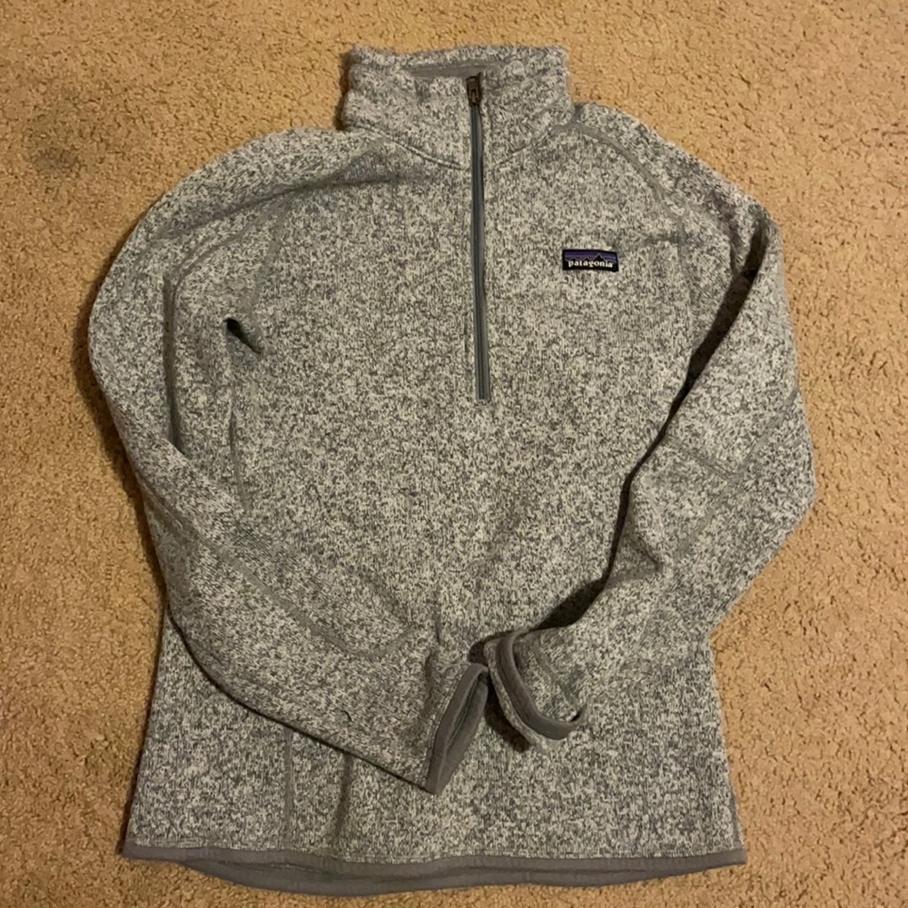Women’s Patagonia better sweater 1/4 zip fleece